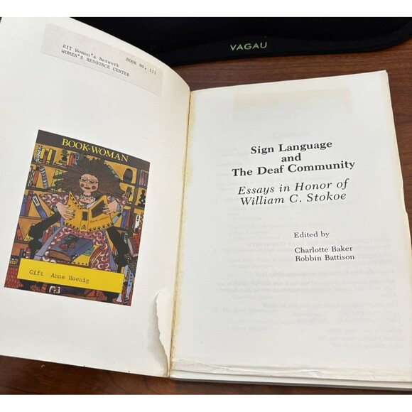 Sign Language and the Deaf Community By Baker and Battison 1980 NAD ASL - Picture 4 of 4
